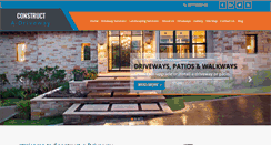 Desktop Screenshot of constructadriveway.co.uk